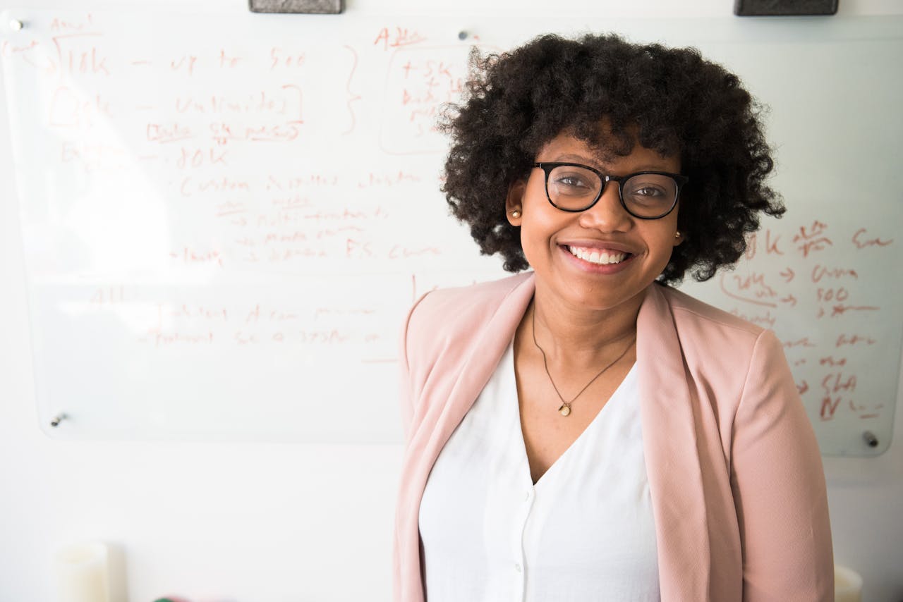Professional Black woman tax and accounting advisor portrait